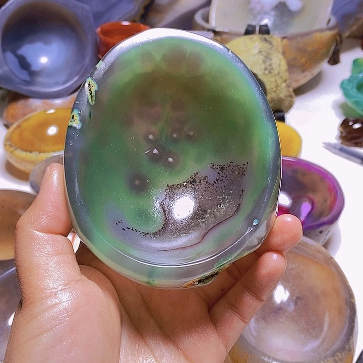 玛瑙/玉髓，未镶嵌望**岸