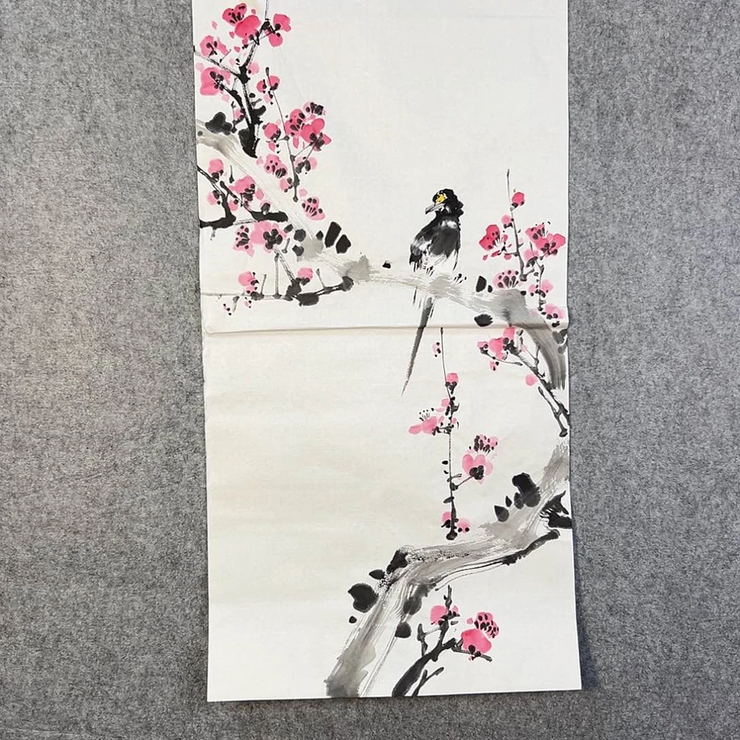 国画553 牡丹等植物生长于这里生长