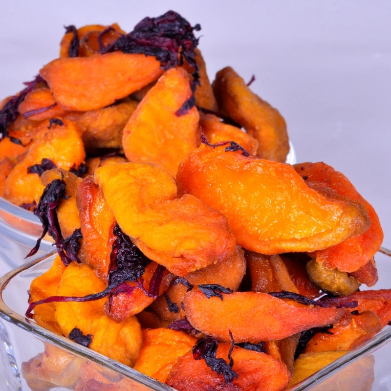 好恰馆紫苏黄桃200g瓶装500g袋装即食小吃湖南浏阳特产休闲零食