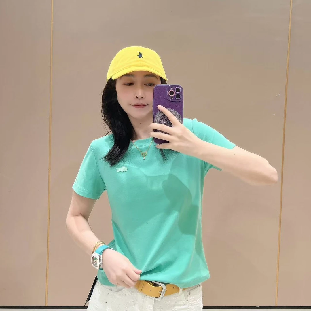 爆款新款创意短袖503703显瘦洋气时尚百搭设计感休闲体恤半袖圆领