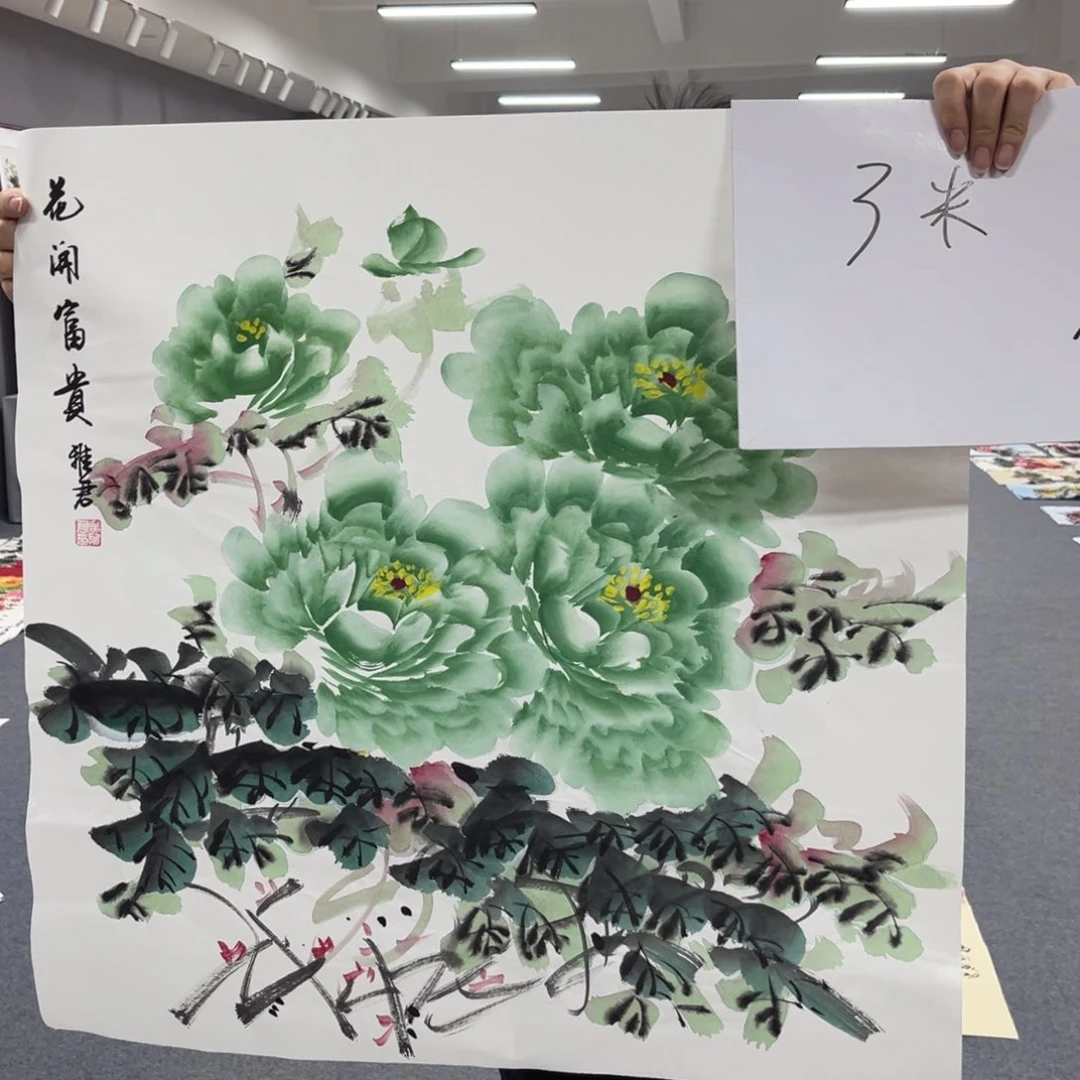 国画国画老师手绘作品