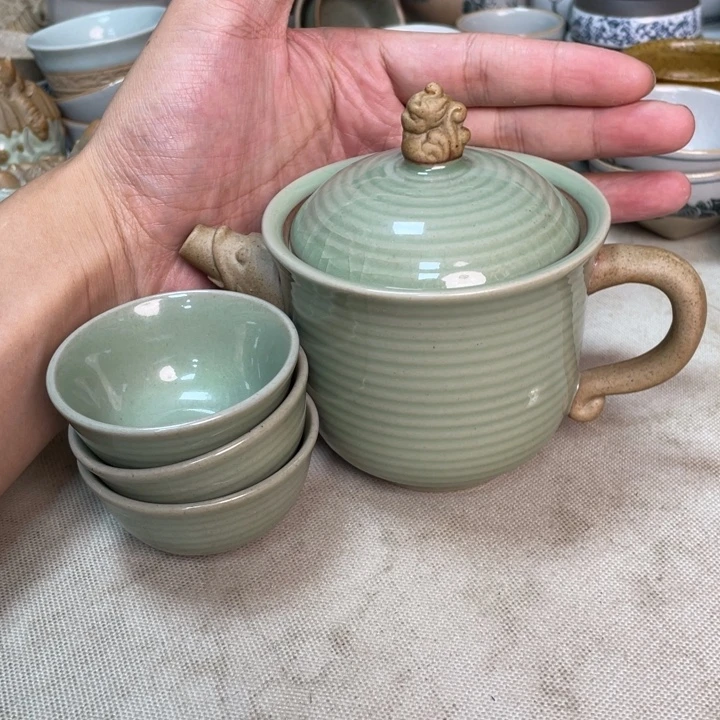 壶老段烧陶瓷茶器