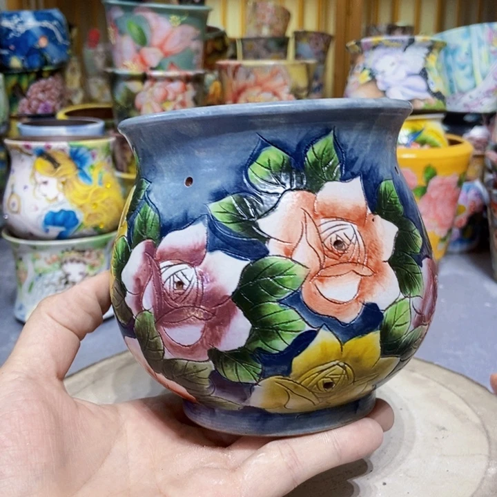 景德镇艺术手绘作品