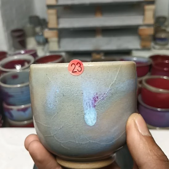 杯喂**喂钧瓷杯子，纯手工制作