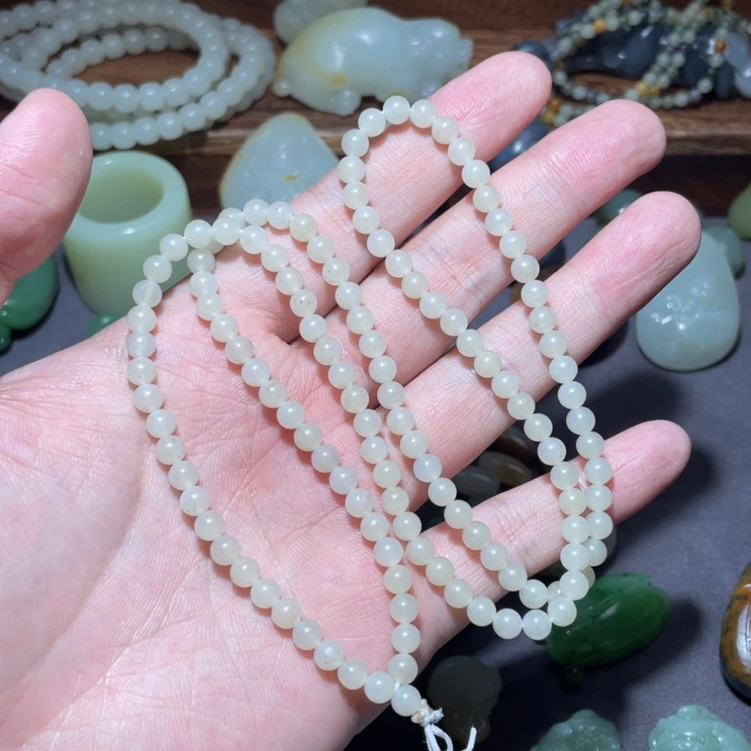 和田玉颈饰未镶嵌周*