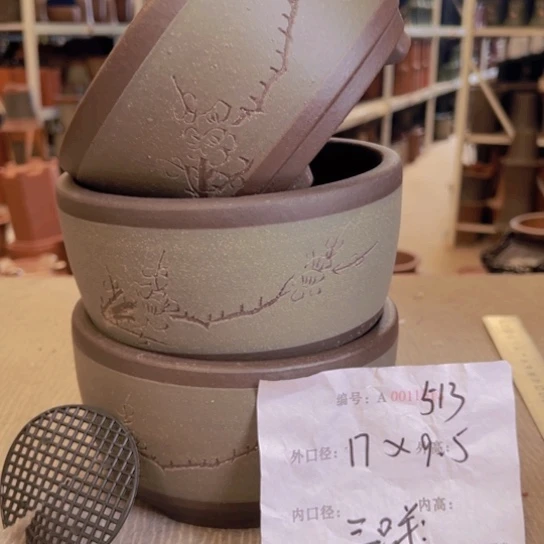 花盆紫砂紫紫砂盆