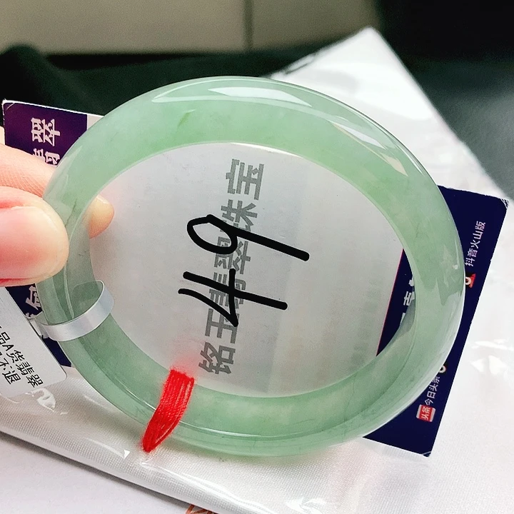 翡翠未镶嵌手镯缅甸天然a货翡翠手镯