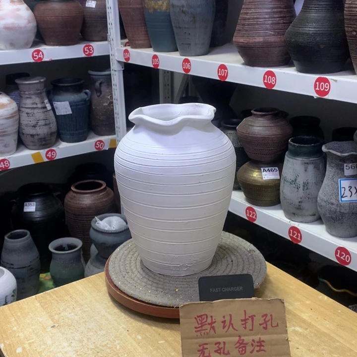 【闪购商品】红陶粗糙盆无孔高25口13