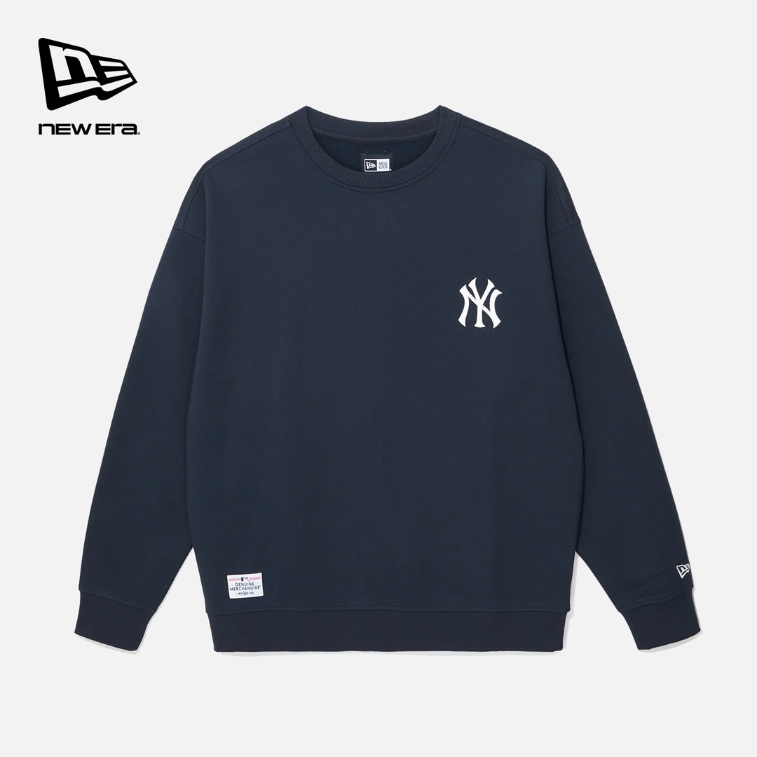 NEW ERA x MLB 纽亦华2025秋冬新款运动卫衣圆领套头长袖男女同款