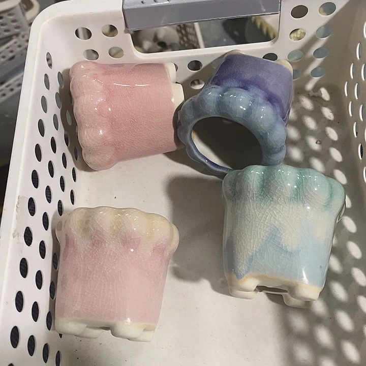 红陶【满10米包邮默认微瑕疵】4个浮力