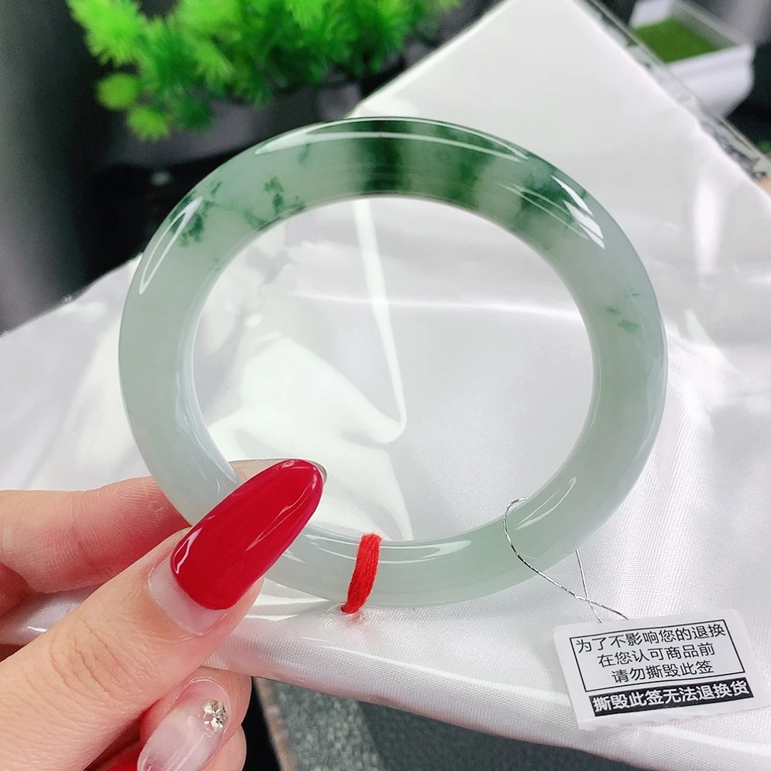 未镶嵌手镯翡翠51圈