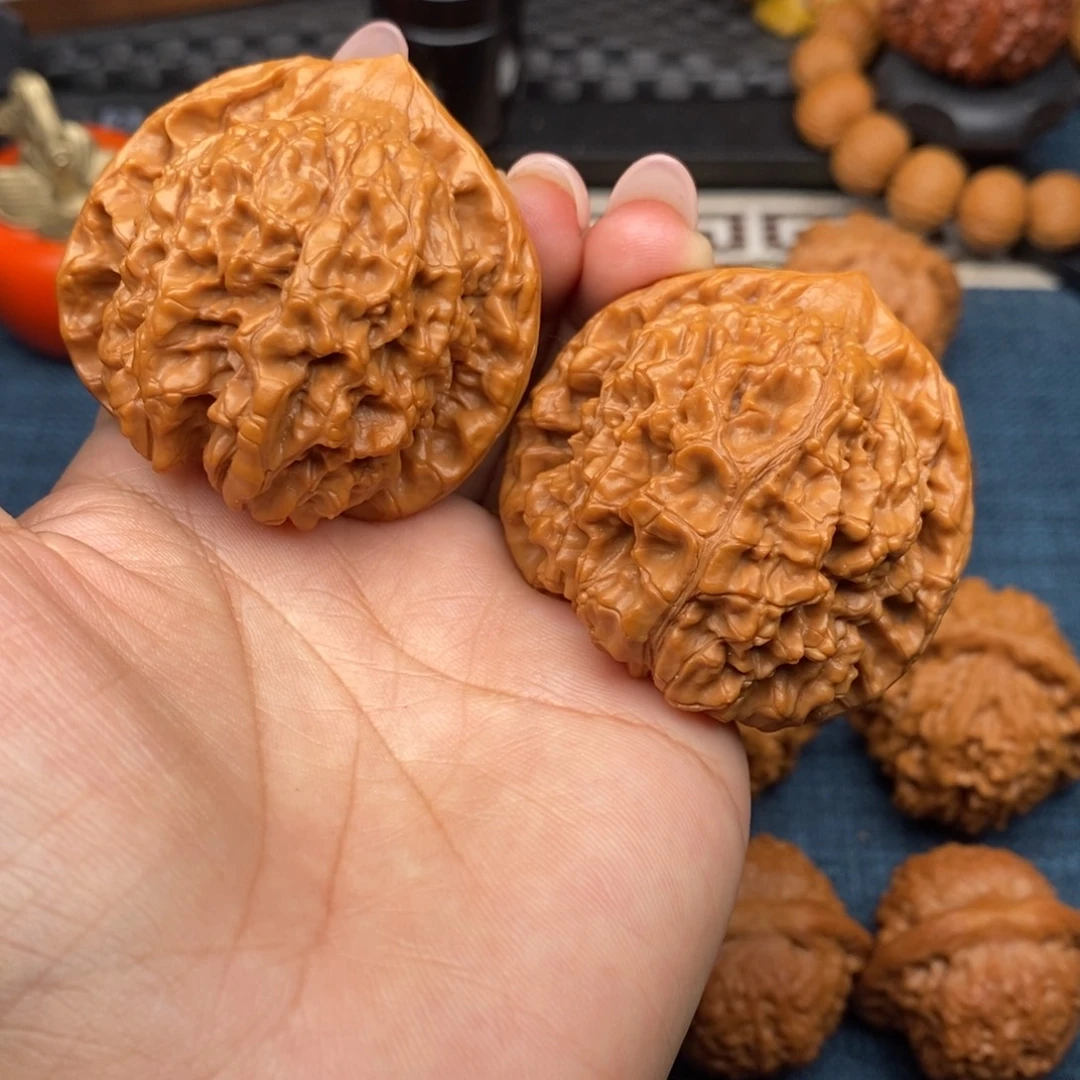 把件文玩核桃官帽48尺