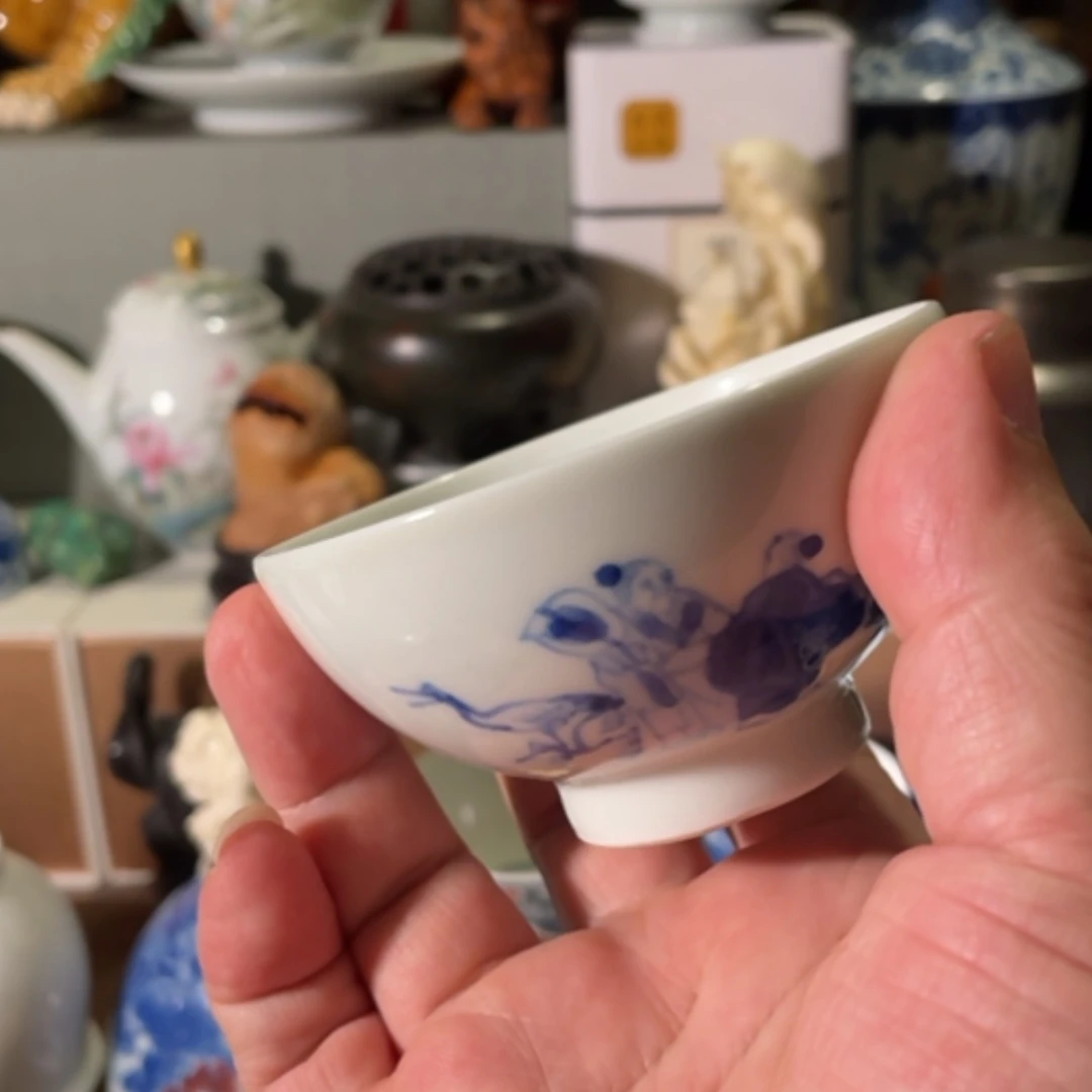 【闪购商品】北*熊青花瓷器瓷器瓷器