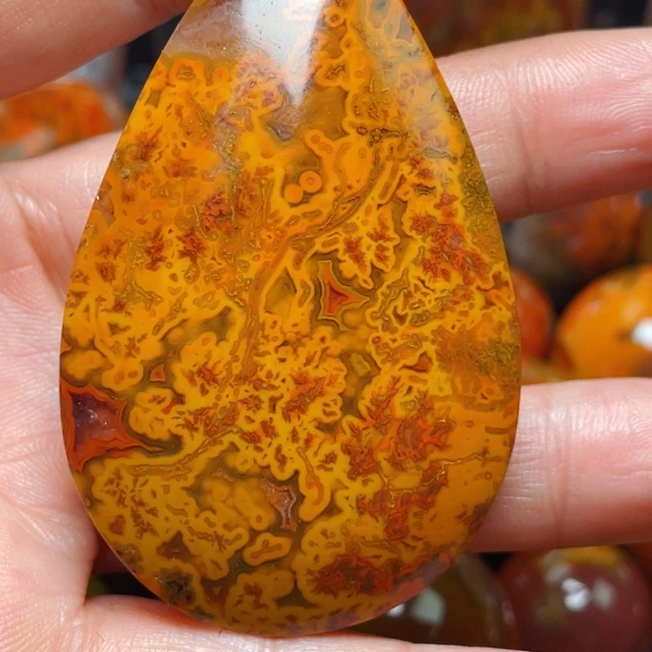 玛瑙/玉髓战国红玛瑙挂件未镶嵌