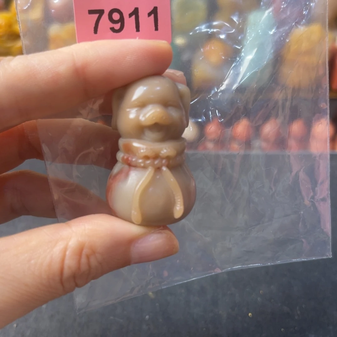 寿山石印石老挝石 编号7911