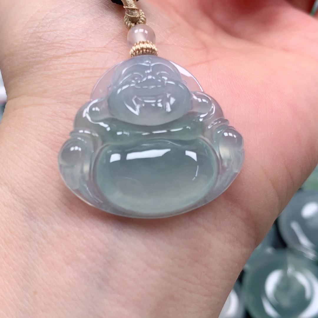 颈饰未镶嵌翡翠天然翡翠