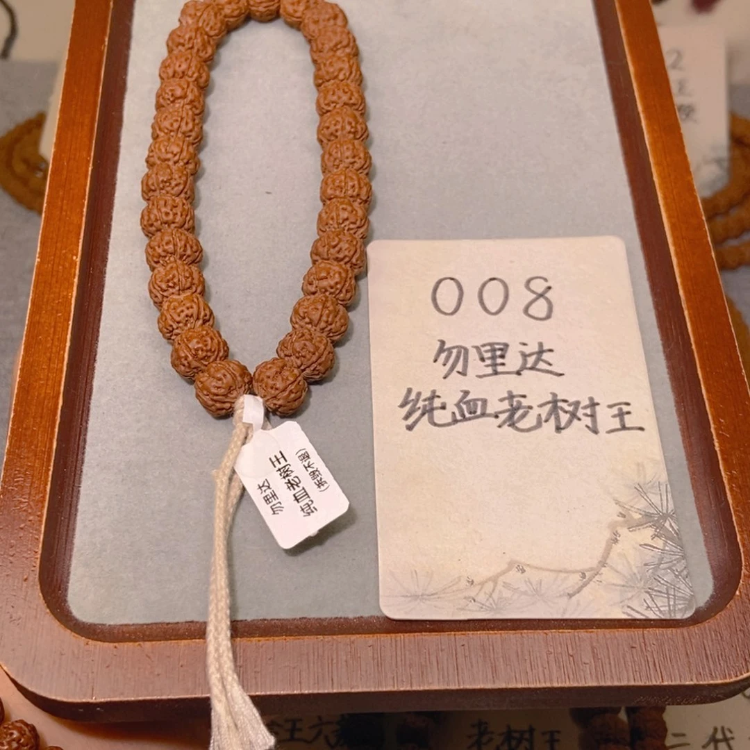 金刚菩提手串008勿里达纯血老树王12