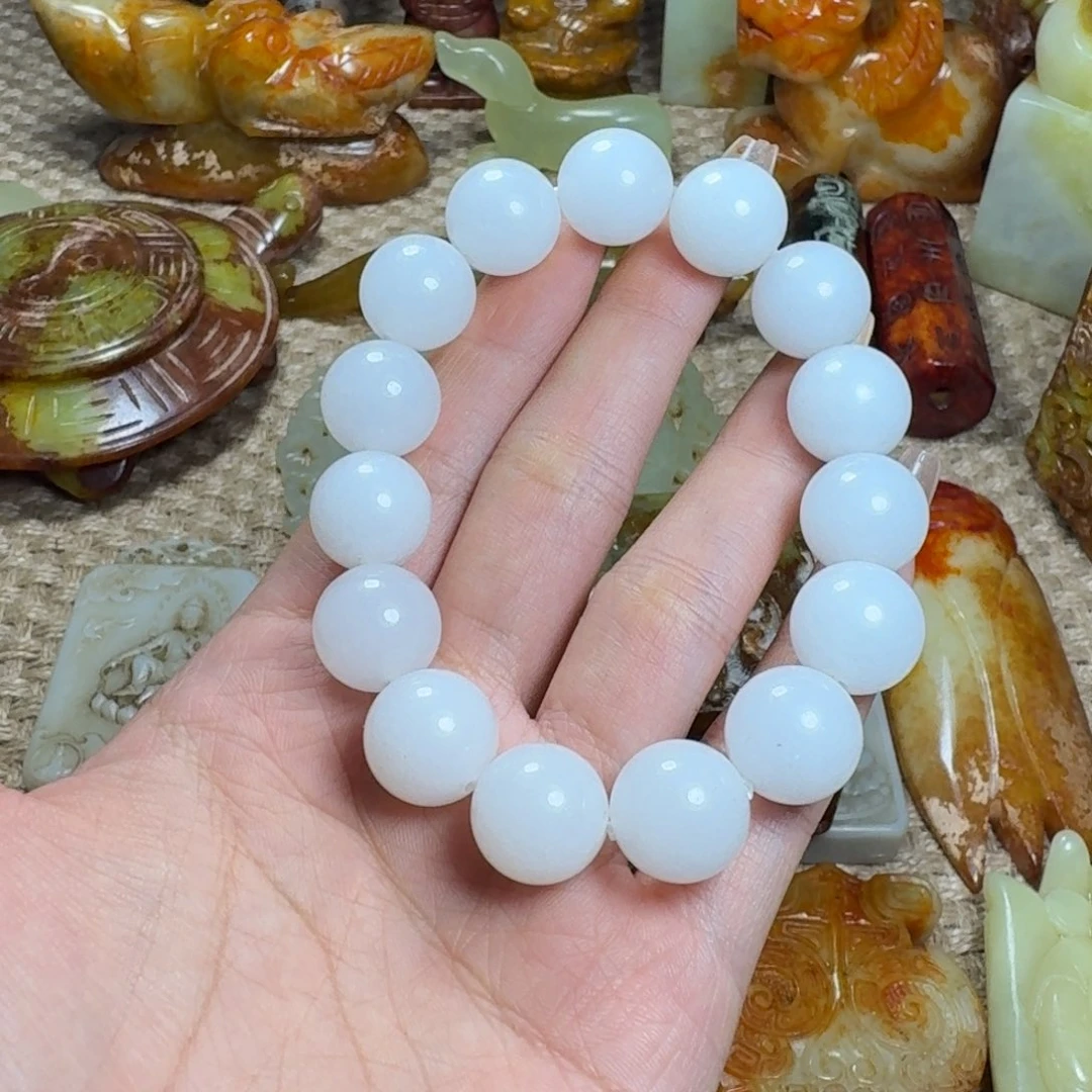吊坠白玉菩提挂件