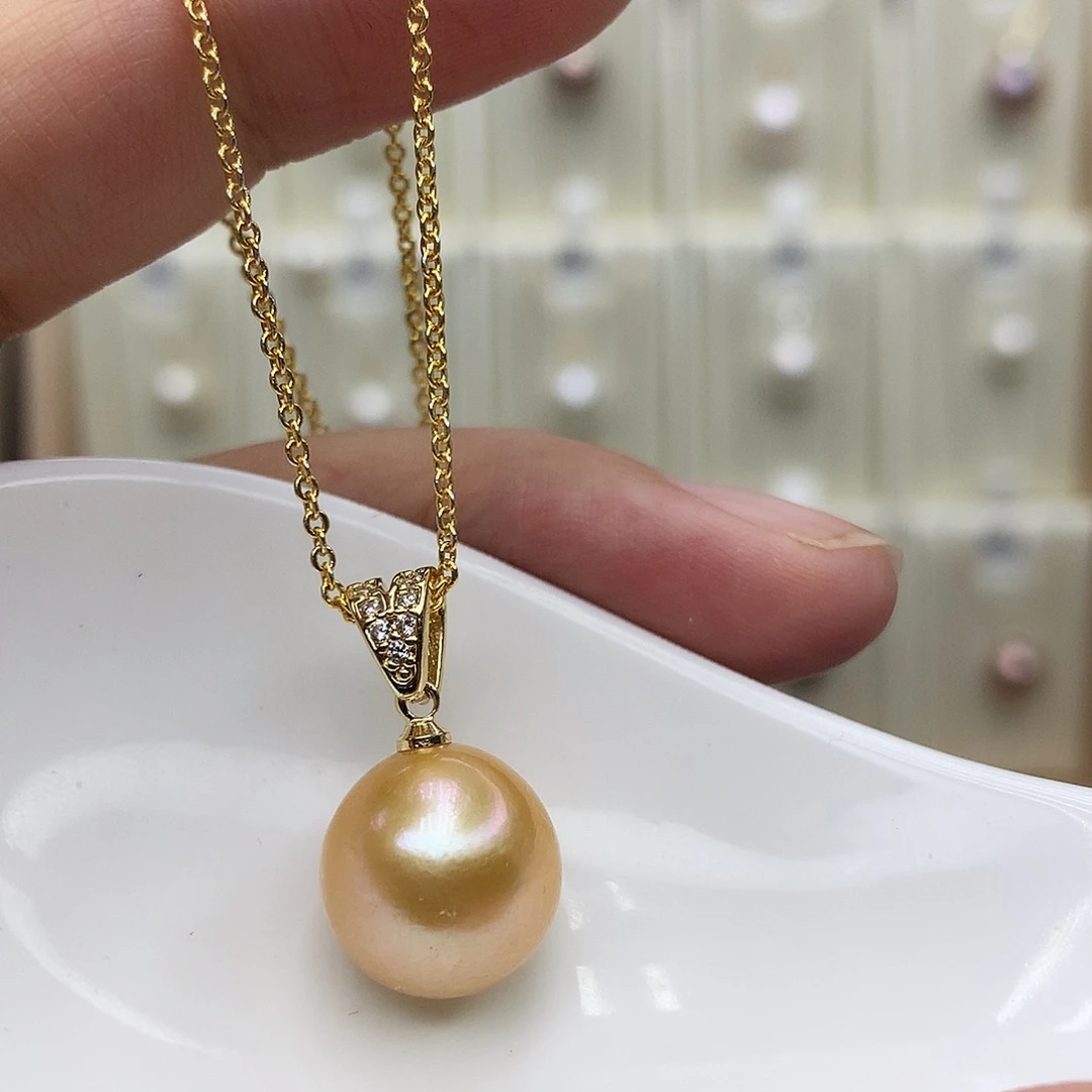 合金颈饰淡水珍珠