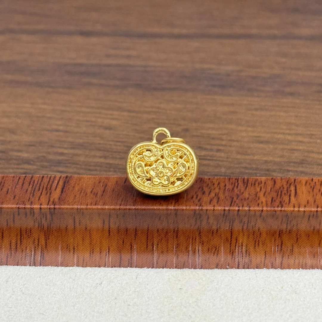 君潮黄金足金999有钱花锁包提溜DP1283-0430