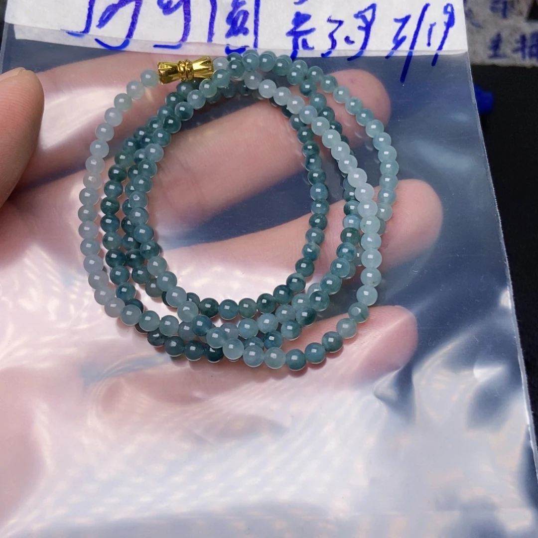 定制翡翠未镶嵌项链