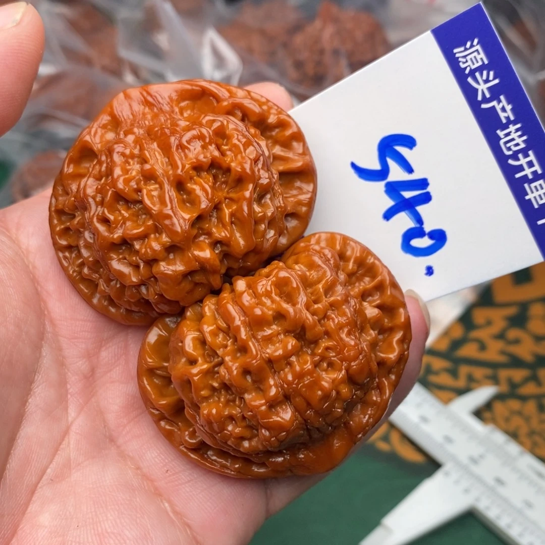 把件文玩核桃大官帽50