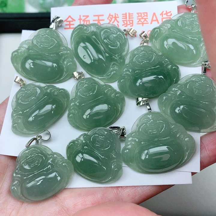 翡翠未镶嵌颈饰多样性发其1