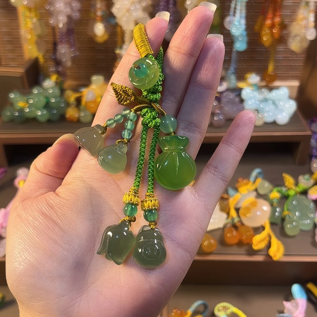玛瑙/玉髓未镶嵌车挂