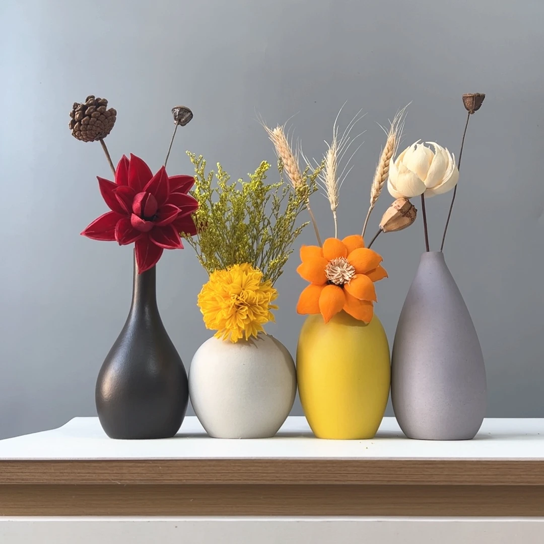 瓶花瓶带花高度20-30厘米左右