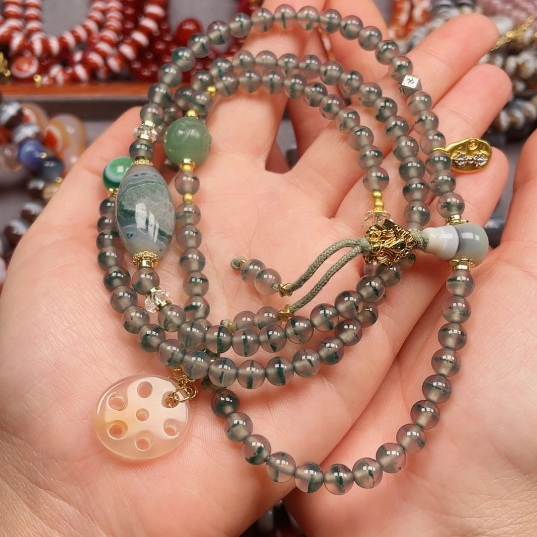 【闪购商品】合金玛瑙/玉髓珠宝半成品