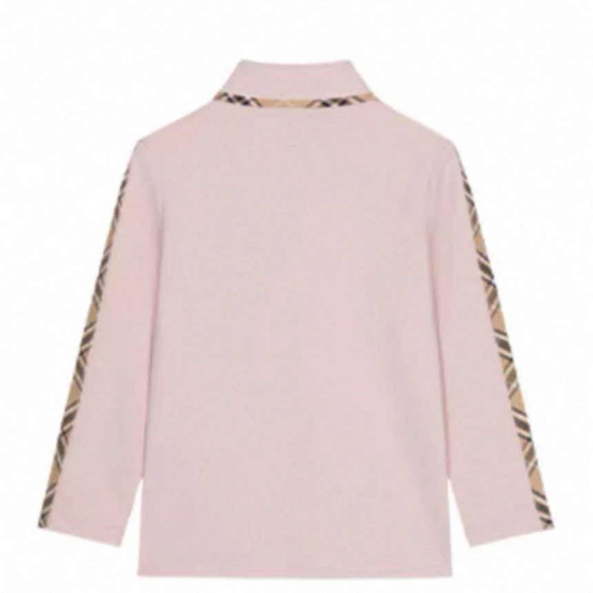 大庆仓【哈】女童POLO衫新中大童学院翻领长袖T恤 CP501 A2-11