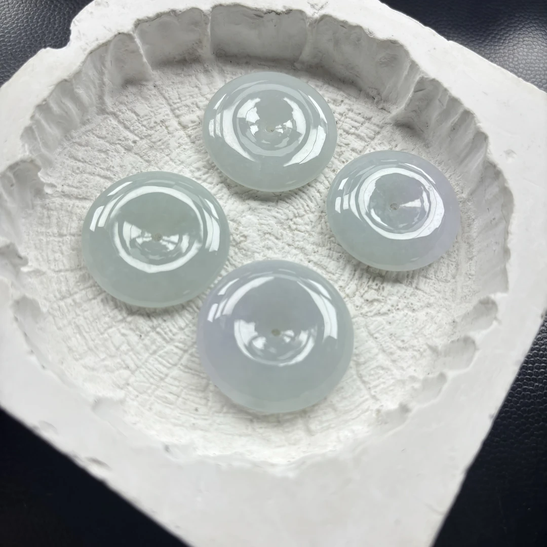 天然A货翡翠平安扣XZ-D610 吊坠挂件（多样性发货1件）