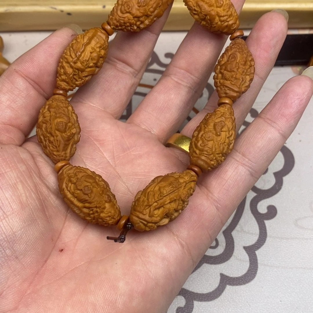 橄榄核手串/手链橄榄核雕刻