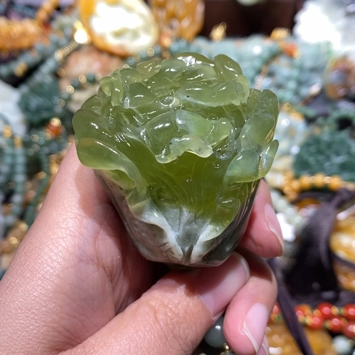 岫玉毛衣链未镶嵌