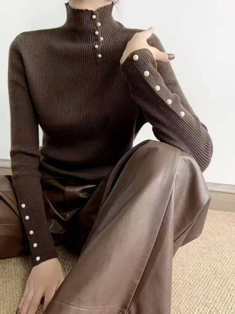 【虎玉妹海宁濮院】女士秋冬新款羊绒衫时尚减龄