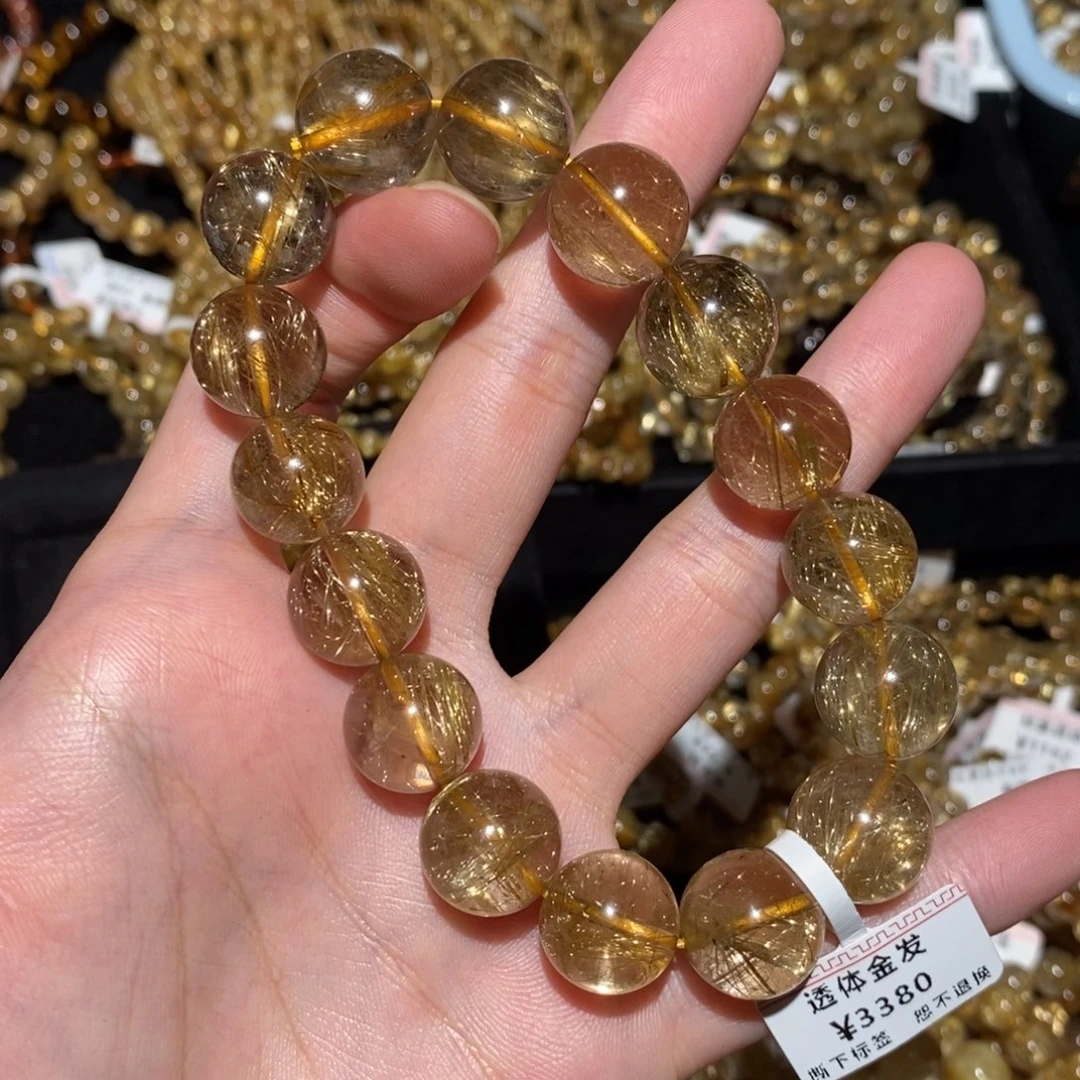 未镶嵌手串水晶手串