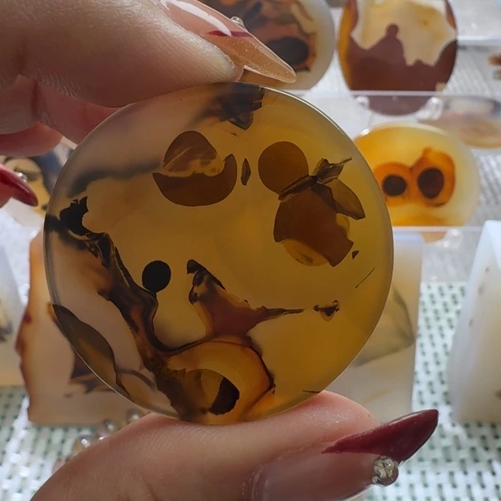 玛瑙/玉髓未镶嵌项链