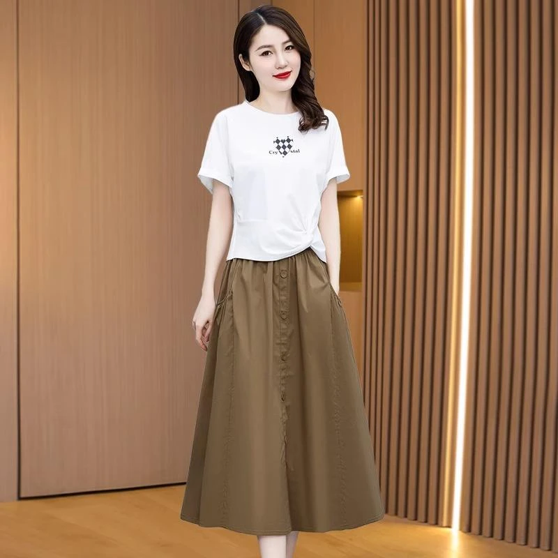 广州十三行连衣裙子夏女2025新款今年流行超火品牌爆款两件套装裙