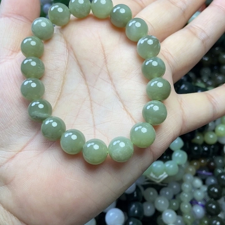 和田玉未镶嵌手链卡10