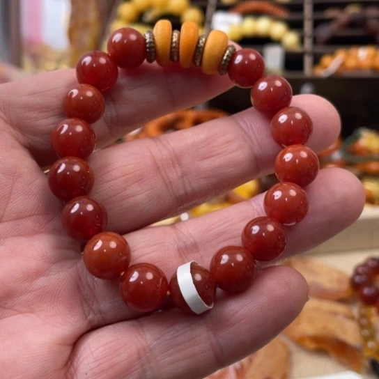 手链琥珀未镶嵌手串