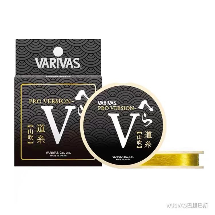 日本进口鱼线尼龙线瓦里瓦斯山吹台钓主线子线黑坑竞技野钓柔软