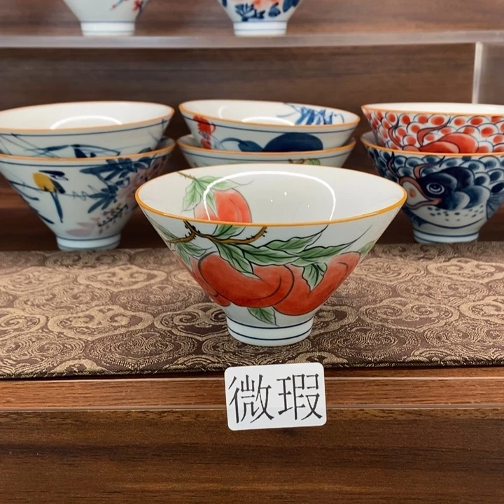 釉下老陶泥手工绘制