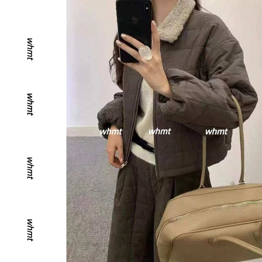 WHMT【锦暖柔装】小翻领羽绒服套装时尚保暖入冬漂亮衣服跨年穿搭