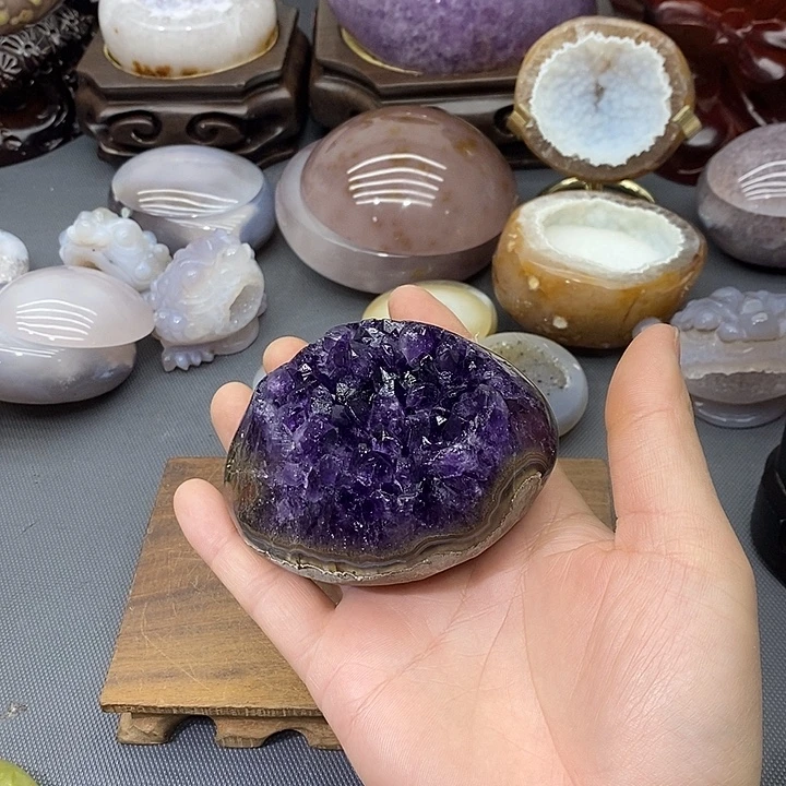 摆件未镶嵌紫晶紫晶