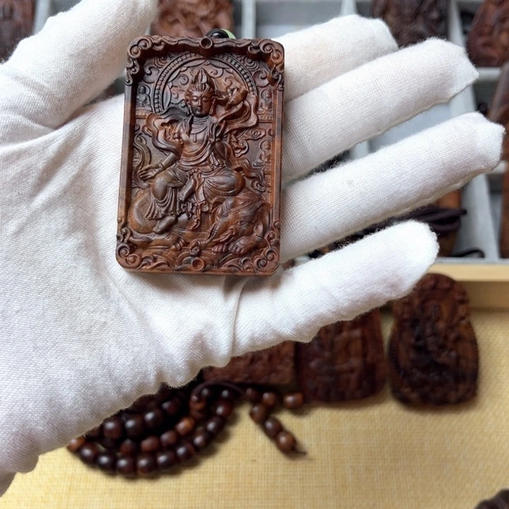 大***杨手串/手链黄花梨/降香黄檀普贤