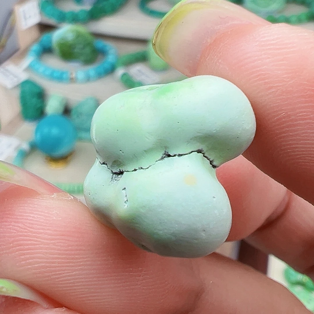 绿松石未镶嵌主播万珍