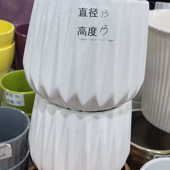 多绿植陶瓷花盆9.9包邮，有孔