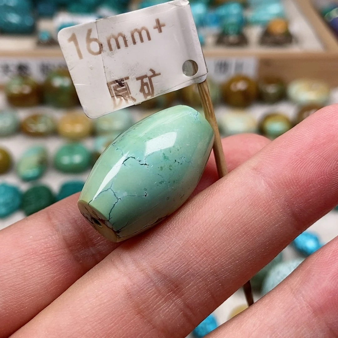 未镶嵌绿松石珠宝半成品