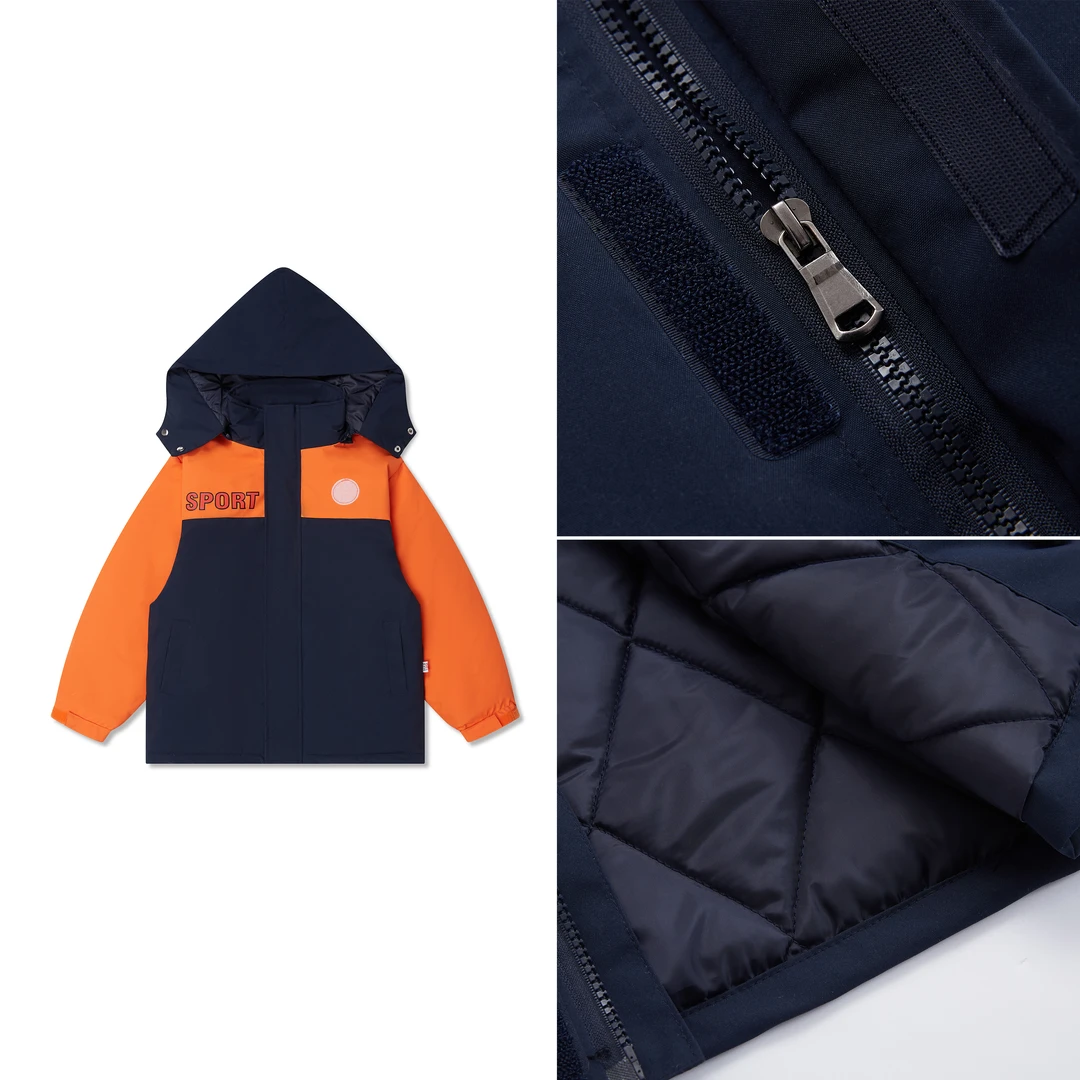 南昌县象湖洪州学校学生三防面料加厚冲锋衣（上衣＋内胆）HZ2