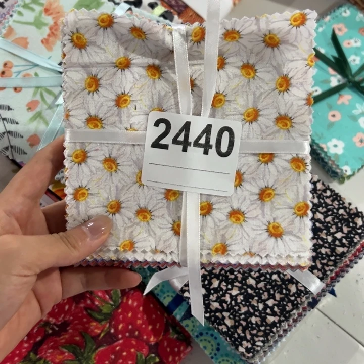 ****兰棉品牌小布组12.7 x12.7厘米一片40片